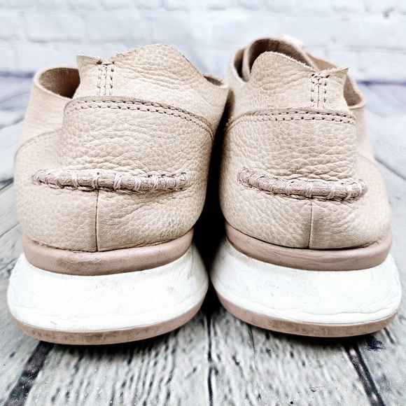 UGG | Adaleen nubuck leather lace-up sneakers - Picture 7 of 10